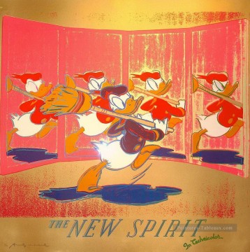 Andy Warhol Painting - The New Spirit Donald Duck 2 Andy Warhol